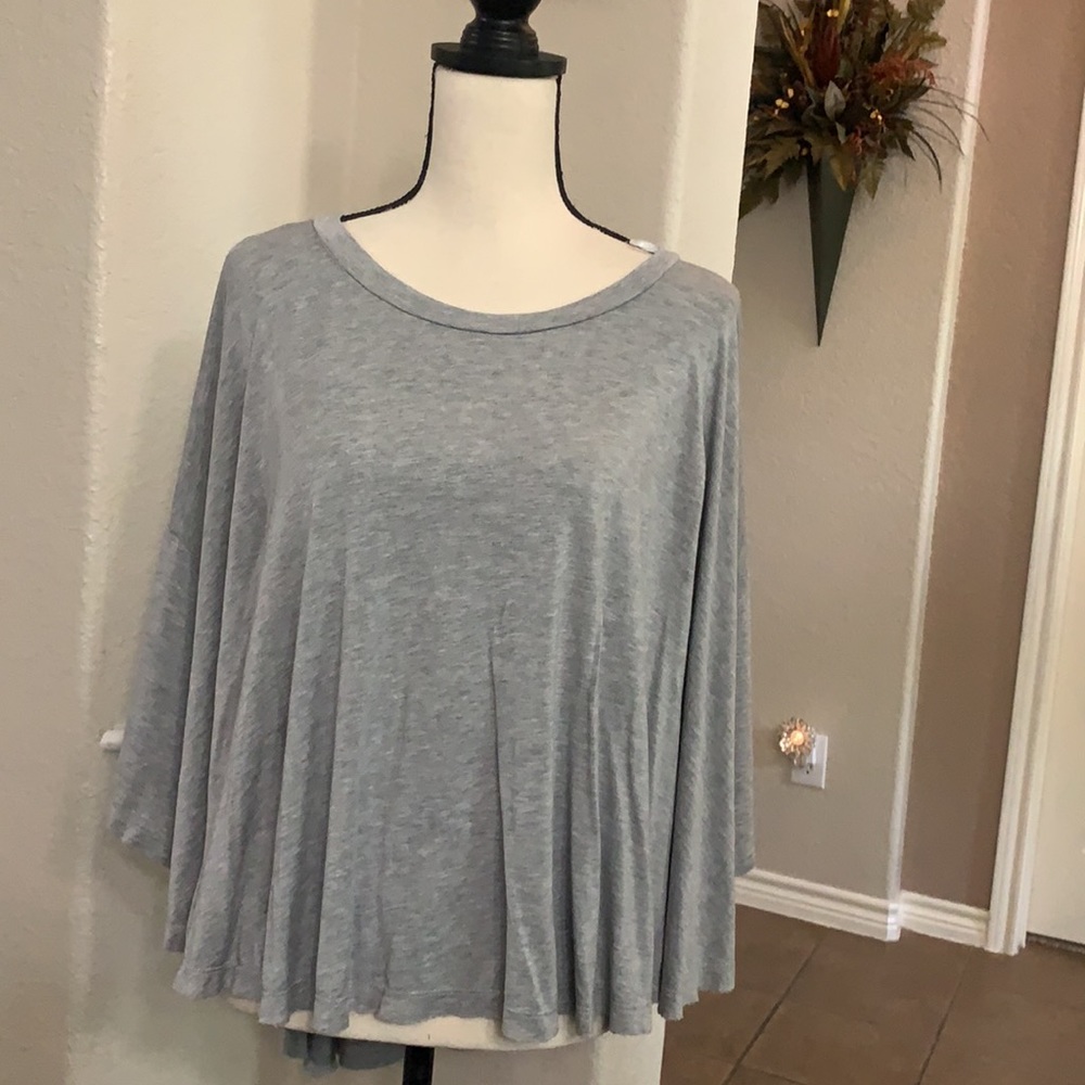 Flying Tomato gray oversized comfy lounge top Size L